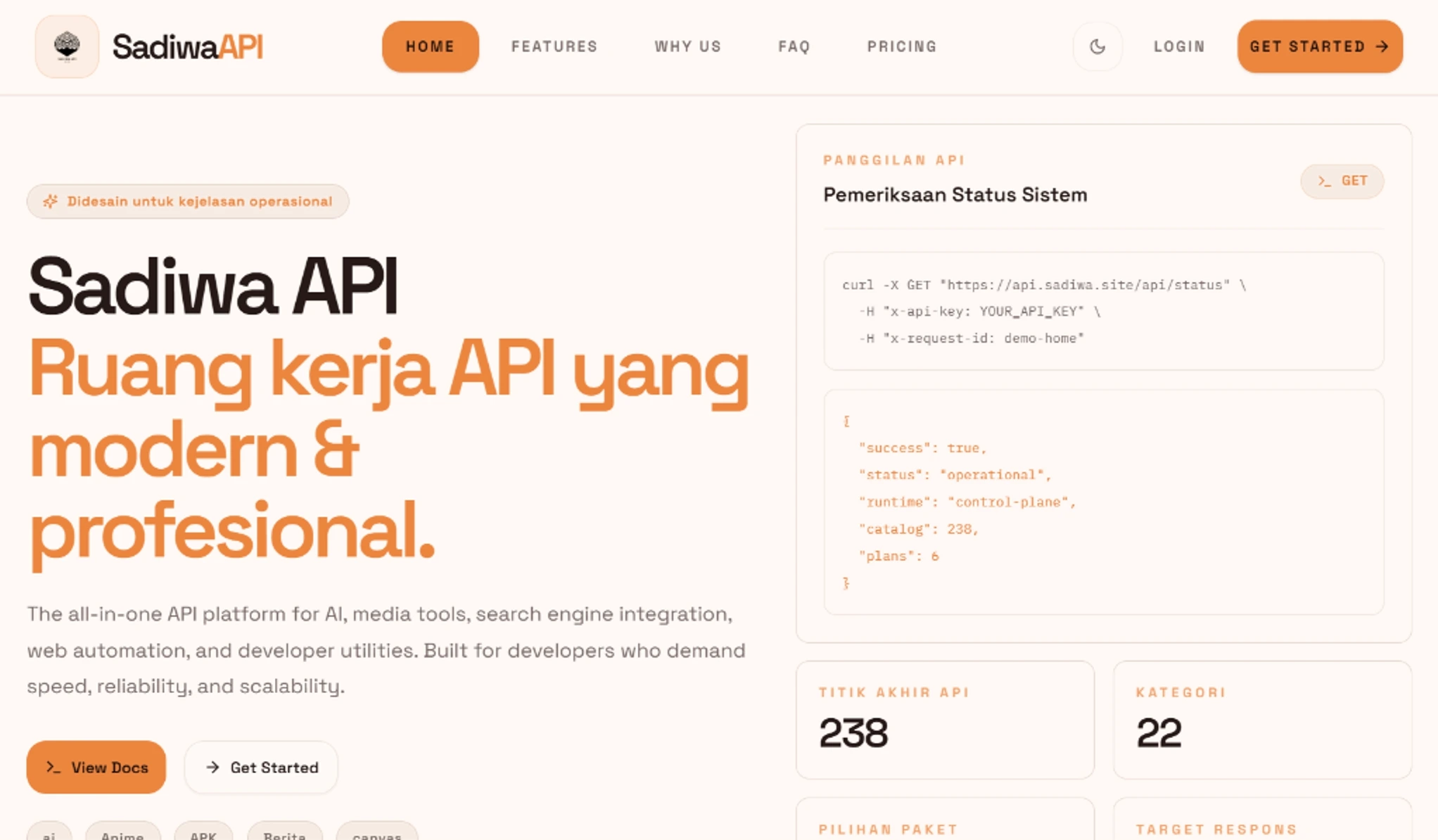 SADIWA API PLATFORM